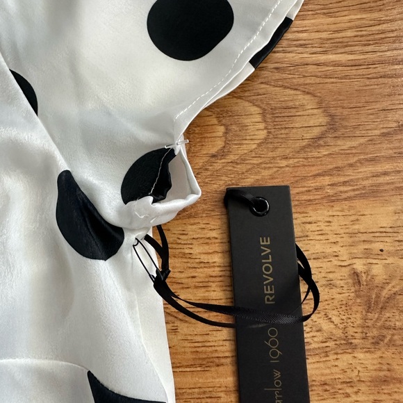 NWT House Of Harlow 1960 x Revolve Polka Dot Mini Dress XXS - Picture 6 of 15